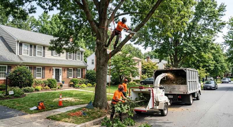 Tree Canopy Thinning in Reno, NV
